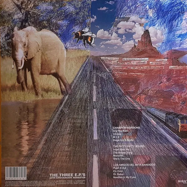 Beta Band Three E.P.'s 2xLP+CD brukt remaster