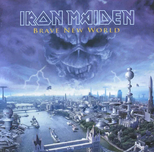 Iron Maiden Brave New World CD brukt album heavy metal