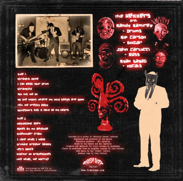 Hexxers Freaks Savage Beat TWLP023 LP rød vinyl brukt