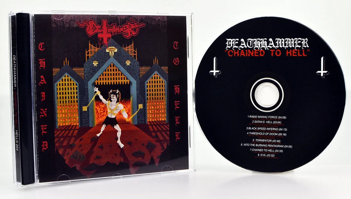 Deathhammer Chained To Hell CD black thrash