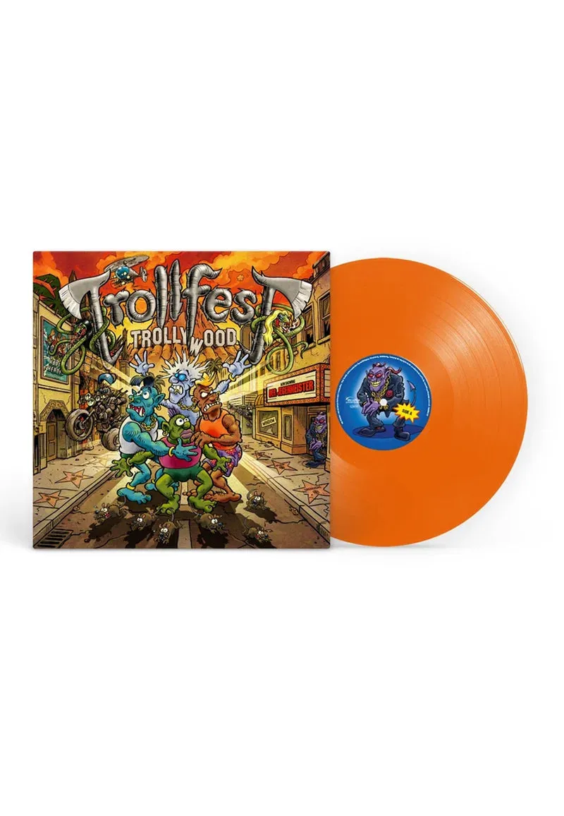 Trollfest Trollywood LP oransje vinyl forhånd