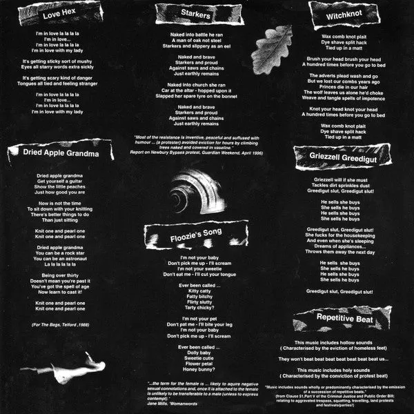 Witchknot Squawk LP brukt punk vinyl 1996