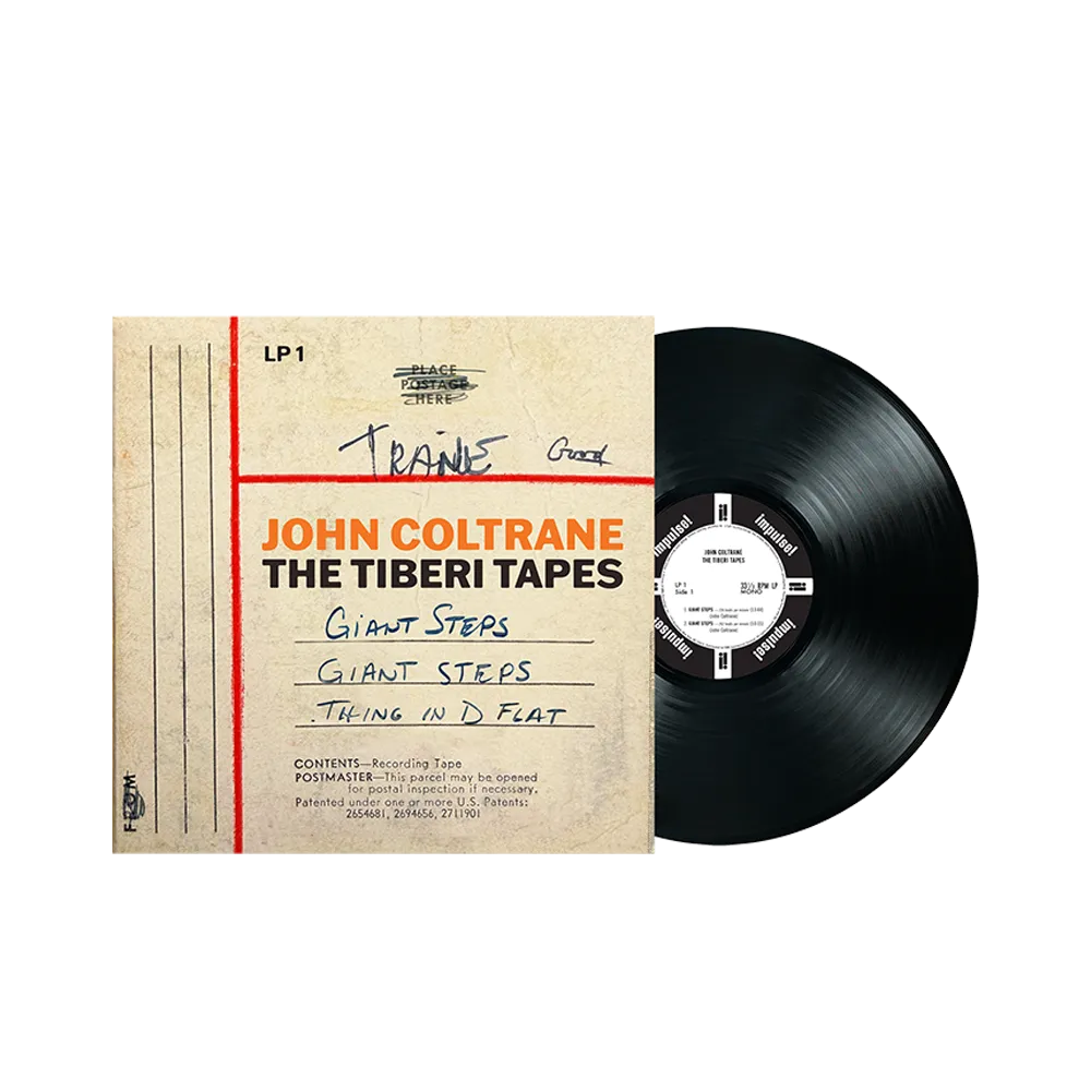 John Coltrane Tiberi Tapes Live 4LP box 1960-opptak