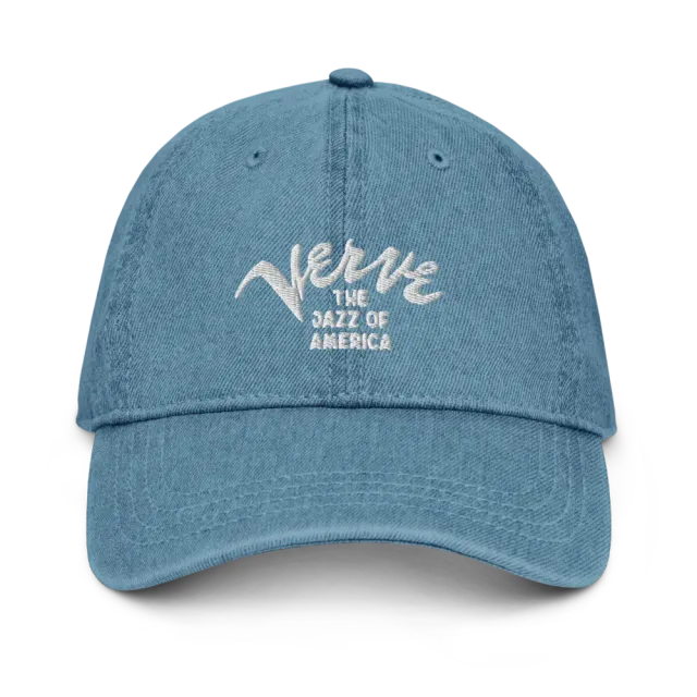 Verve Jazz of America denim caps blå bomull