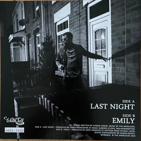 The Sherlocks Last Night 7" vinyl signert grønn