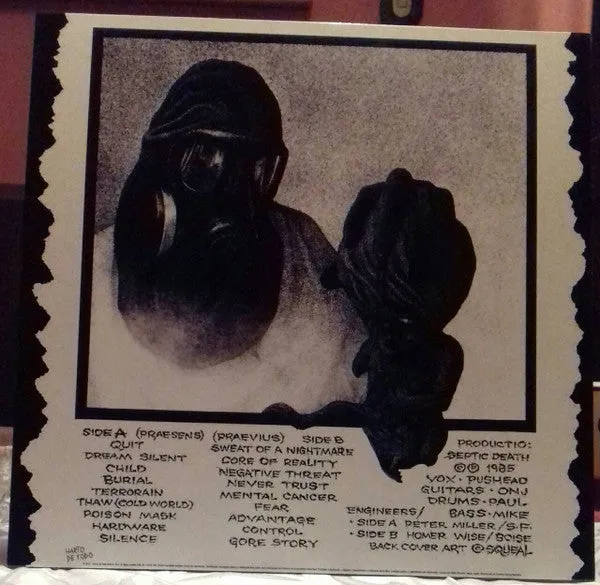 Septic Death Now That I Have The Attention LP brukt vinyl