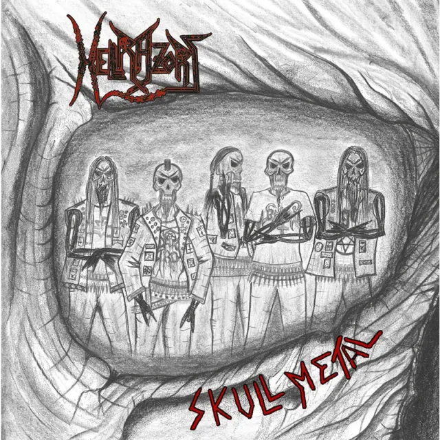 Hellrazors Skull Metal CD black thrash