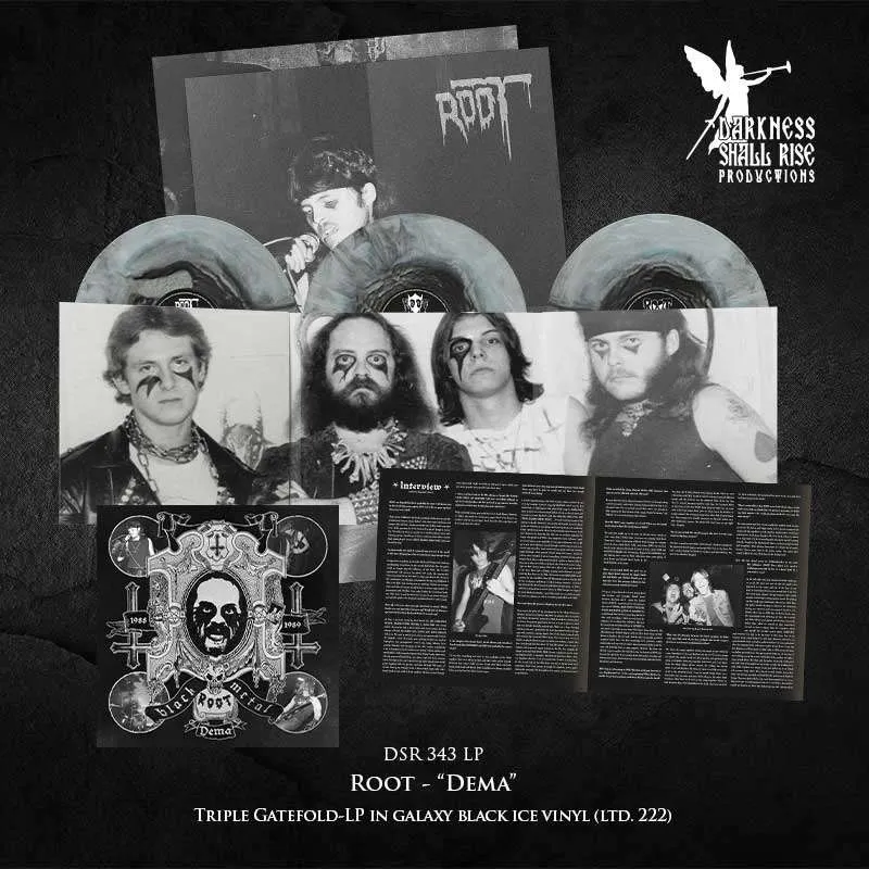 Root Dema 3LP black ice vinyl boks