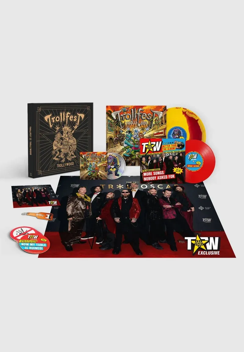 Trollfest Trollywood LP boks sunburst forhåndsbestilling