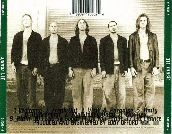 311 Music CD album brukt alternativ rock