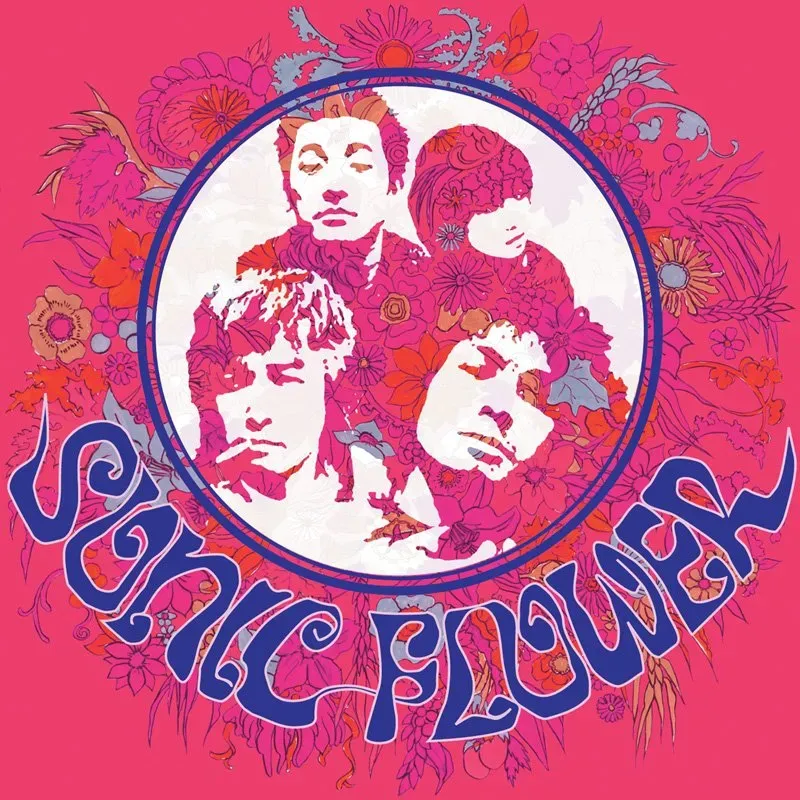 Sonic Flower Sonic Flower vinyl LP rosa cover bluesrock