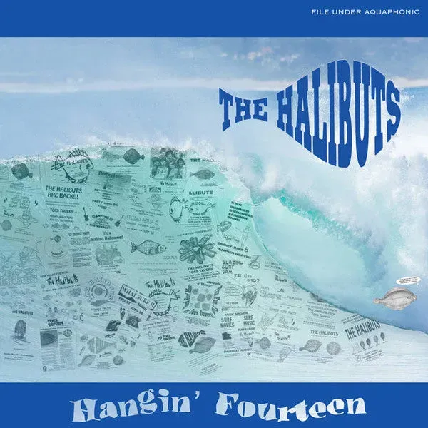 The Halibuts Hangin' Fourteen LP brukt surf ltd 250
