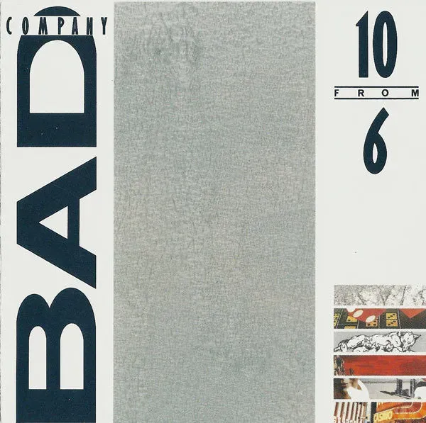 Bad Company 10 From 6 CD samling brukt hardrock