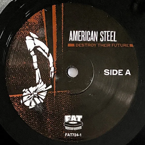 American Steel Destroy Their Future LP brukt svart