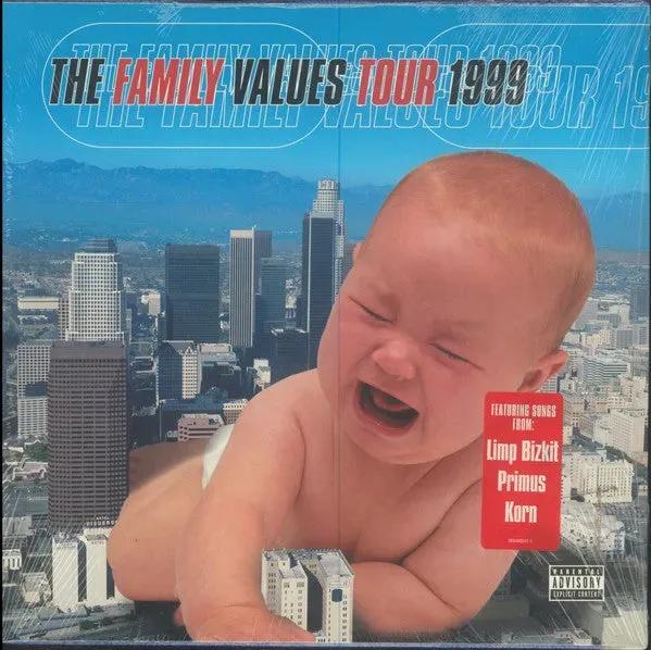 Family Values Tour 1999 dobbel vinyl 2xLP brukt