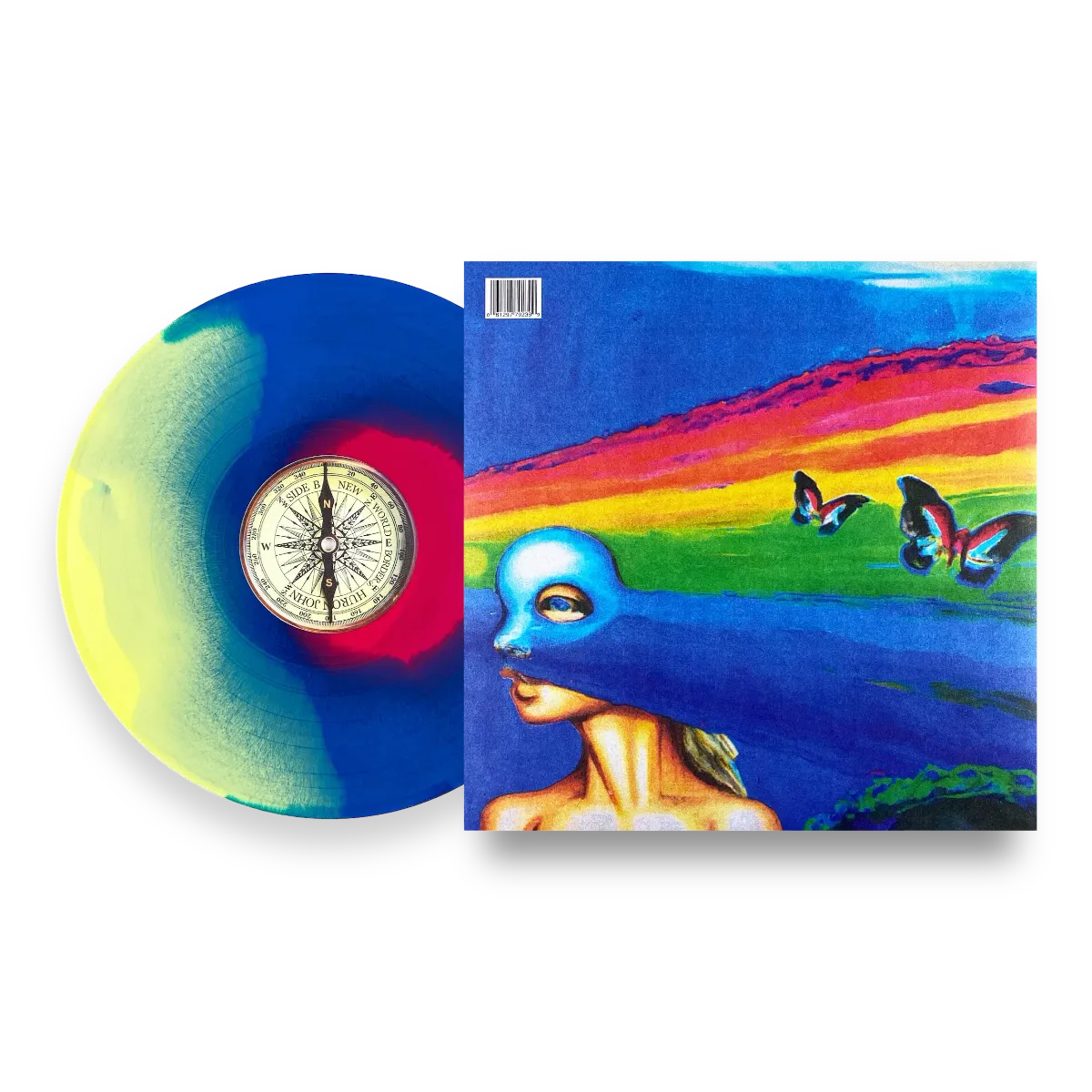 Huron John Indigo Jack & The New World Border vinyl splatter