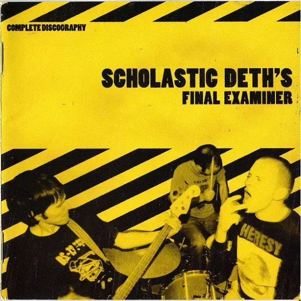 Scholastic Deth Final Examiner CD brukt thrashcore