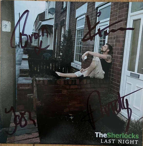 The Sherlocks Last Night 7" vinyl signert grønn