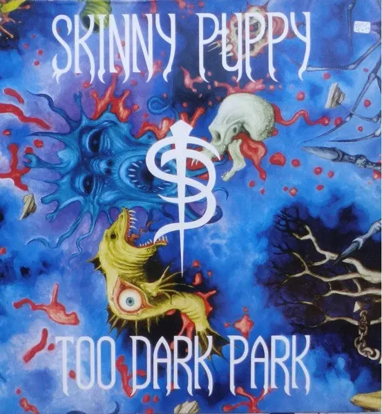 Skinny Puppy Too Dark Park LP vinylplate brukt industrial