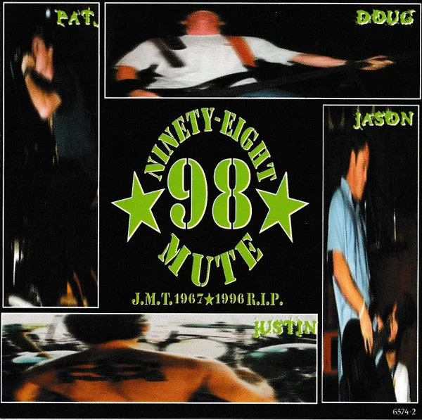 98 Mute Slow Motion Riot CD brukt punk-album