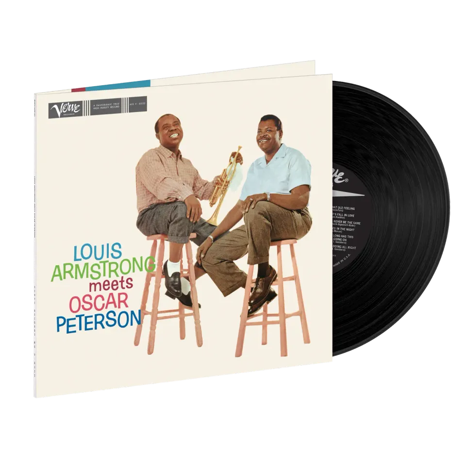 Verve Acoustic Sounds Louis Armstrong Meets Oscar Peterson LP 180g
