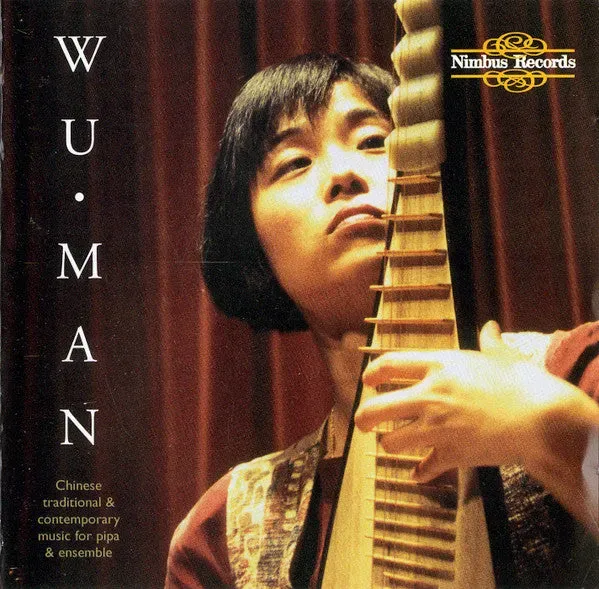 Wu Man Chinese Traditional Pipa 2xCD brukt samling