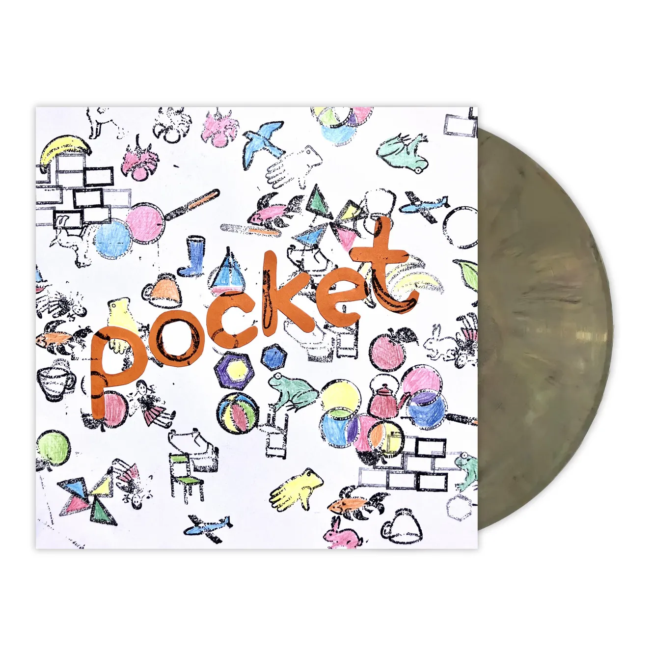 Pocket s/t 12" vinyl EP eco mix pop punk