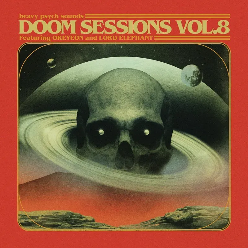Heavy Psych Sounds Doom Sessions Vol.8 vinyl LP split
