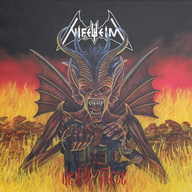 Nifelheim Devil's Force LP rød vinyl transparent
