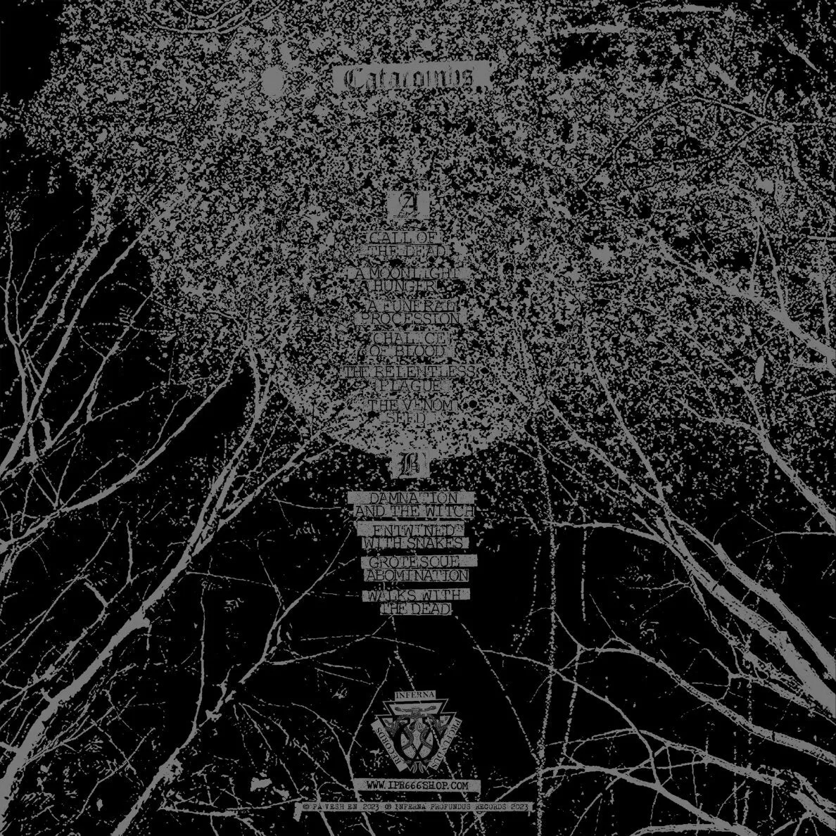 Pa Vesh En Catacombs LP svart vinyl lim 100