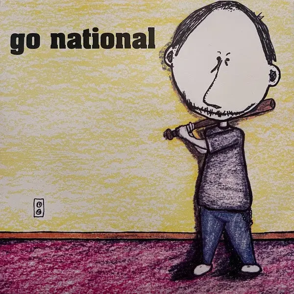 Go National Go National 7" vinyl brukt gul