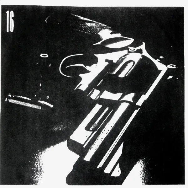 16 Doorprize 2x7" vinyl clear/svart brukt