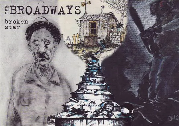 The Broadways Broken Star LP brukt punk