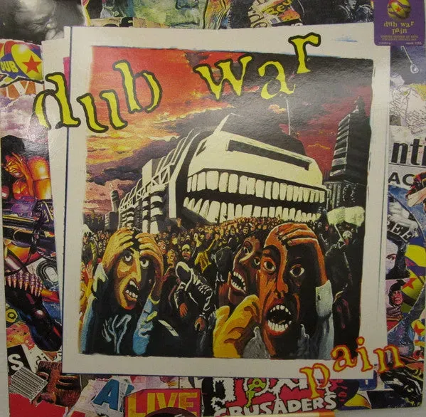 Dub War Pain MOSH 121 brukt LP dub punk