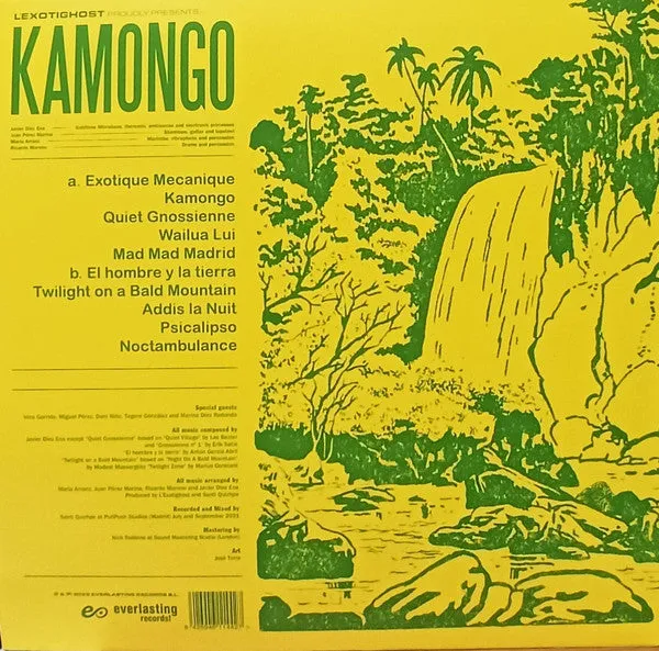 L'Exotighost Kamongo LP brukt vinyl eksperimentell