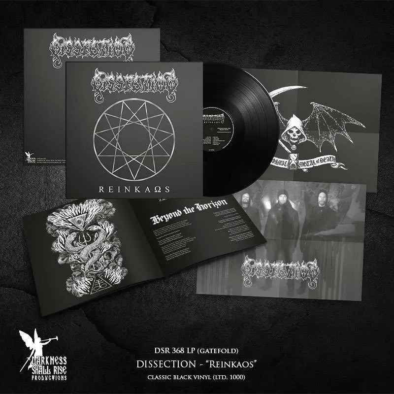 Dissection Reinkaos LP svart vinyl med booklet