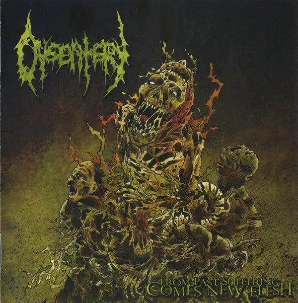 Dysentery From Past Suffering Comes New Flesh CD brukt