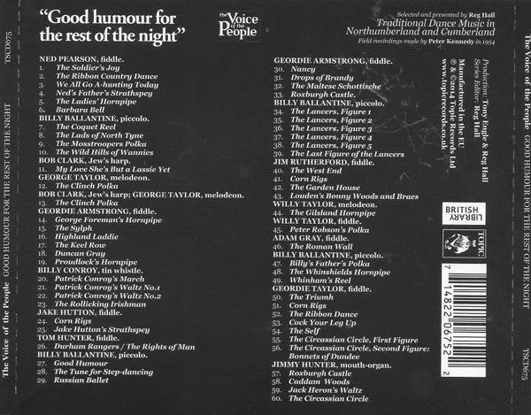 Various Good Humour Night CD brukt folk
