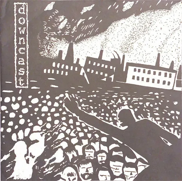 Downcast Downcast LP brukt hardcore førstepress 1991