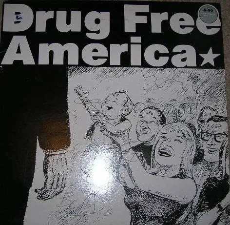 Drug Free America Attitude 50 Cents LP brukt