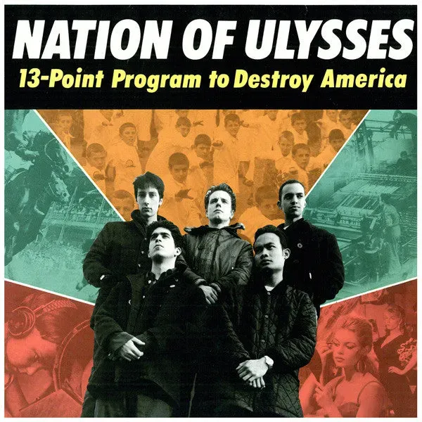 Nation Of Ulysses 13-Point Program To Destroy America LP brukt 1991