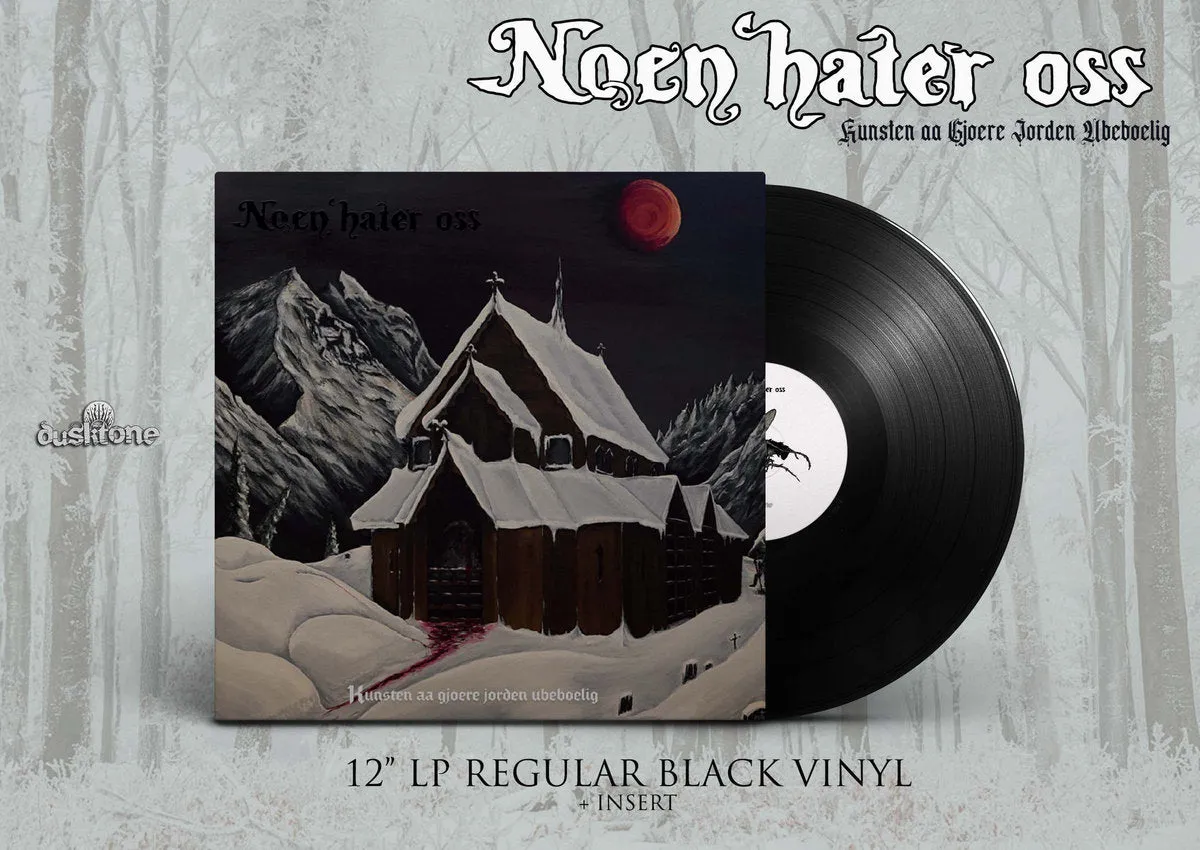 Noen Hater Oss Kunsten Jorden Ubeboelig LP vinyl