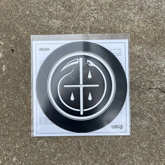 Crossed Víbora Pena 7" EP brukt hardcore split