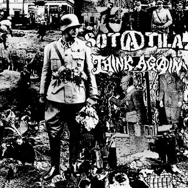 Sotatila Think Again Black Rainbow 7" brukt EP hardcore