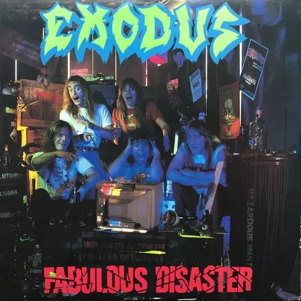 Exodus Fabulous Disaster LP brukt thrash HAU