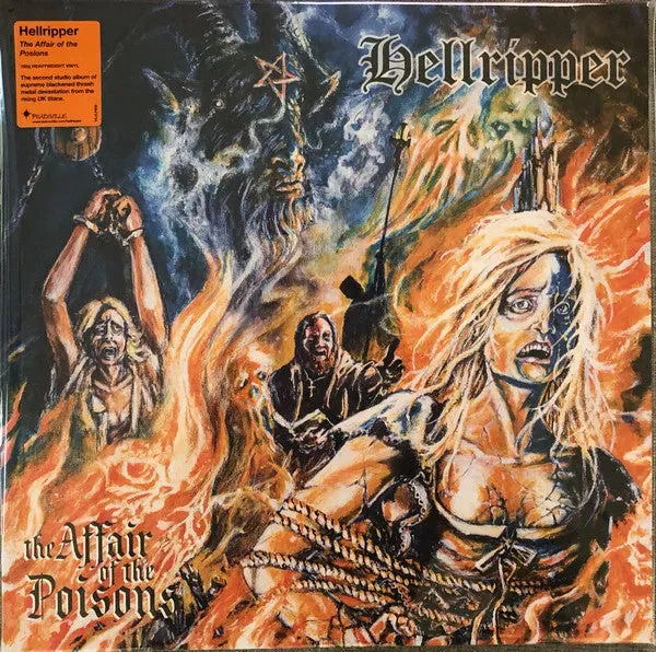 Hellripper The Affair Of The Poisons LP album brukt