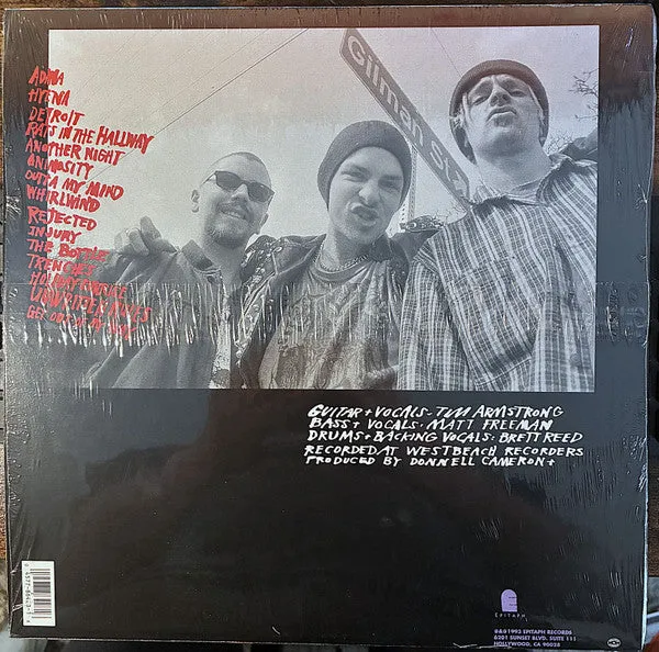 Rancid Rancid LP brukt 1993 punk førstepress