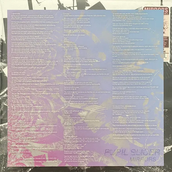 Pupil Slicer Mirrors LP brukt vinyl grindcore