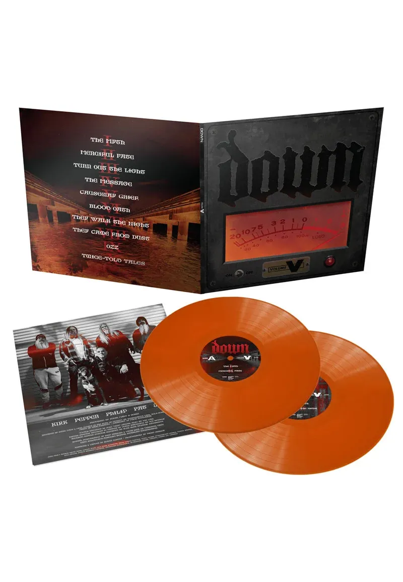Down Volume V LP vinyl oransje dobbel