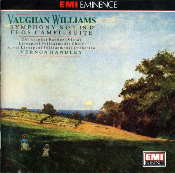 Vaughan Williams Symfoni nr 5 Flos Campi CD brukt